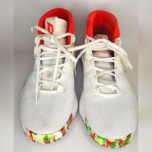 Adidas Dame 5 "All Skate" Men's Basketball Shoes Size 6.5 White/Pink